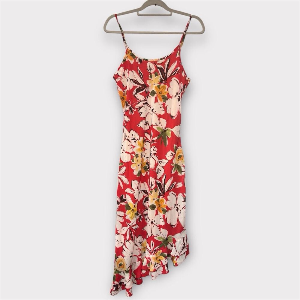 A Wild Thyme Floral Midi Dress 10 Vacation Tropical Beach Resortwear Boho Flowy